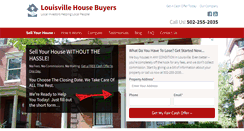 Desktop Screenshot of louisvillehousebuyers.com